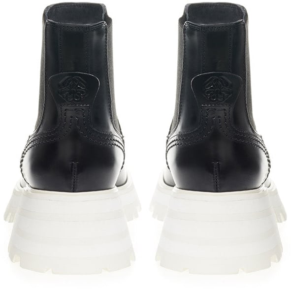 Alexander McQueen Ankle Boots Black Divers