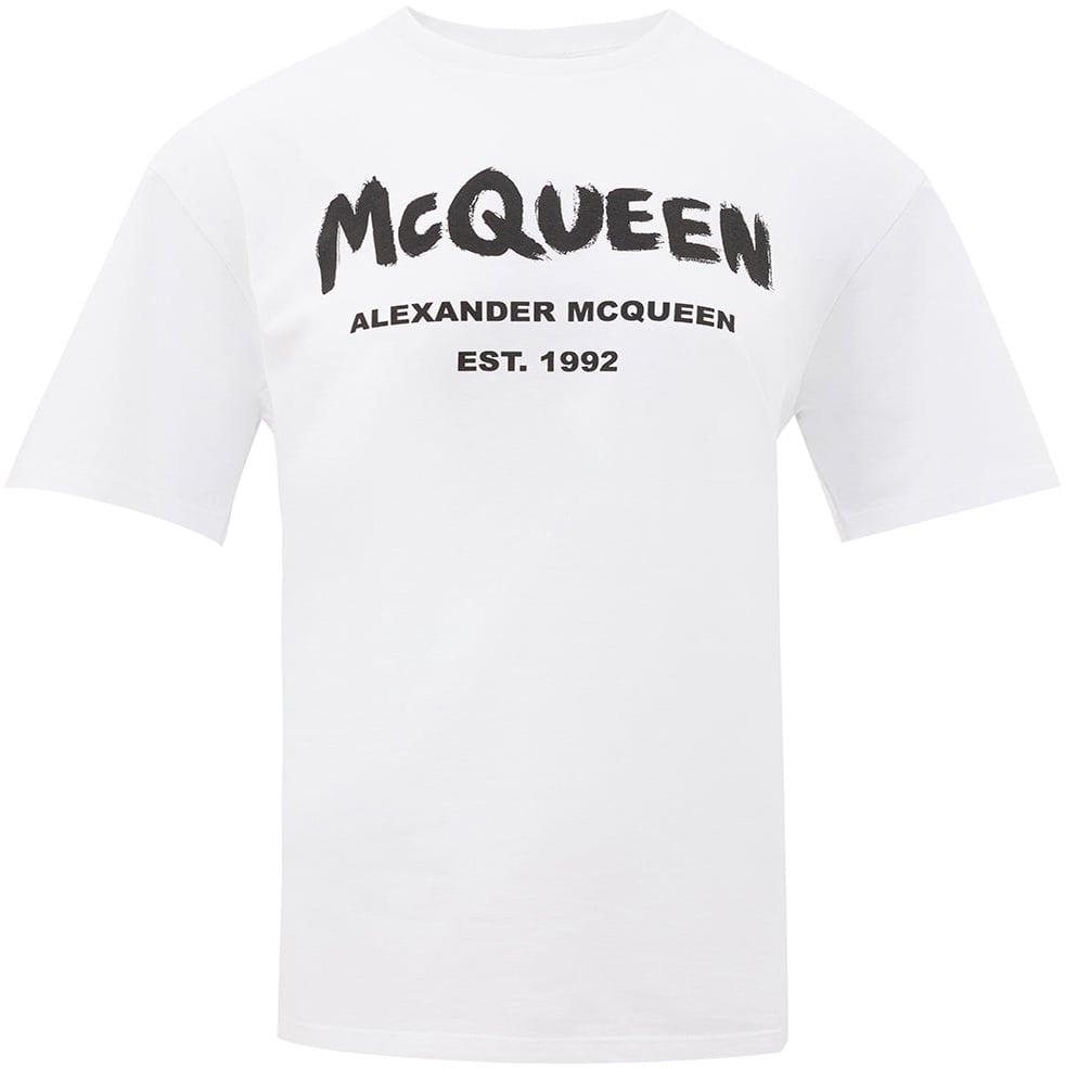 Alexander McQueen T-Shirts White Divers