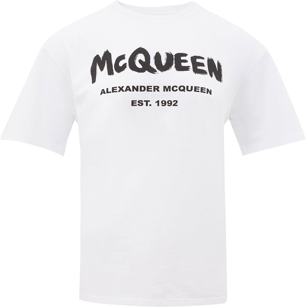 Alexander McQueen T-Shirts White Divers