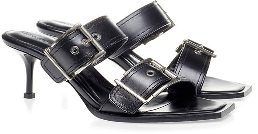 Alexander McQueen Heeled Sandals Black Divers
