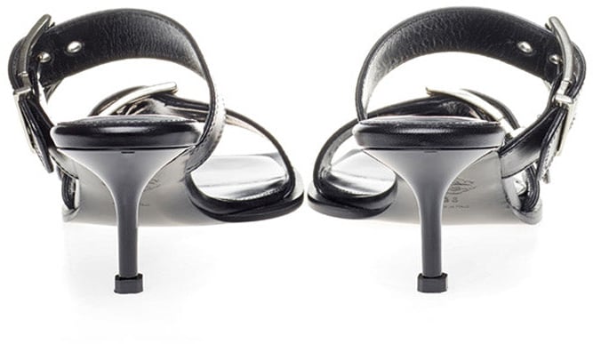 Alexander McQueen Heeled Sandals Black Divers