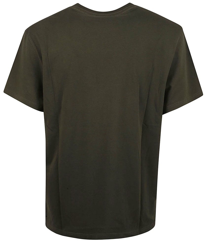 Alexander McQueen Relaxed Fit Cotton T-Shirt Groen