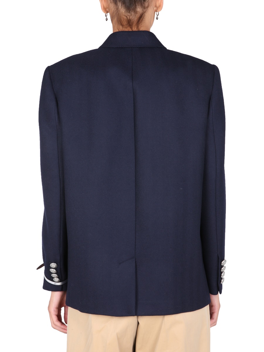 Alexander McQueen DOUBLE-BREASTED JACKET Blauw