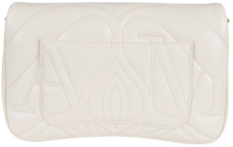 Alexander McQueen Quilted Calf Leather Bag Wit