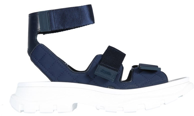 Alexander McQueen TREAD SANDALS Blauw