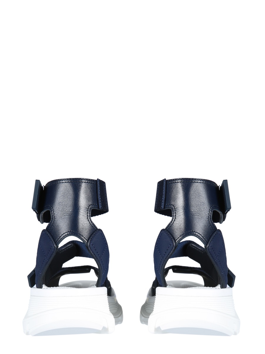 Alexander McQueen TREAD SANDALS Blauw