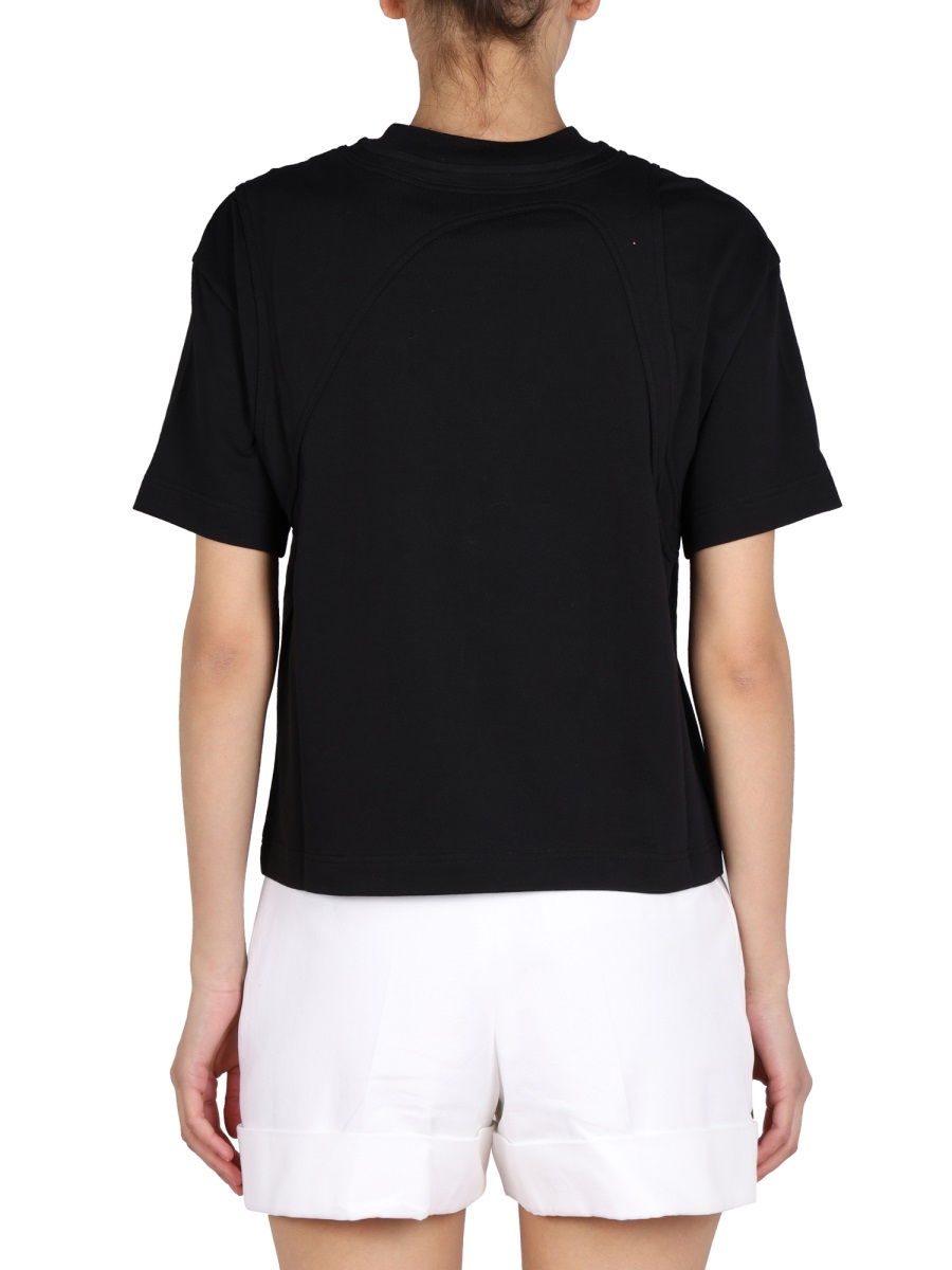 Alexander McQueen CREWNECK T-SHIRT Zwart