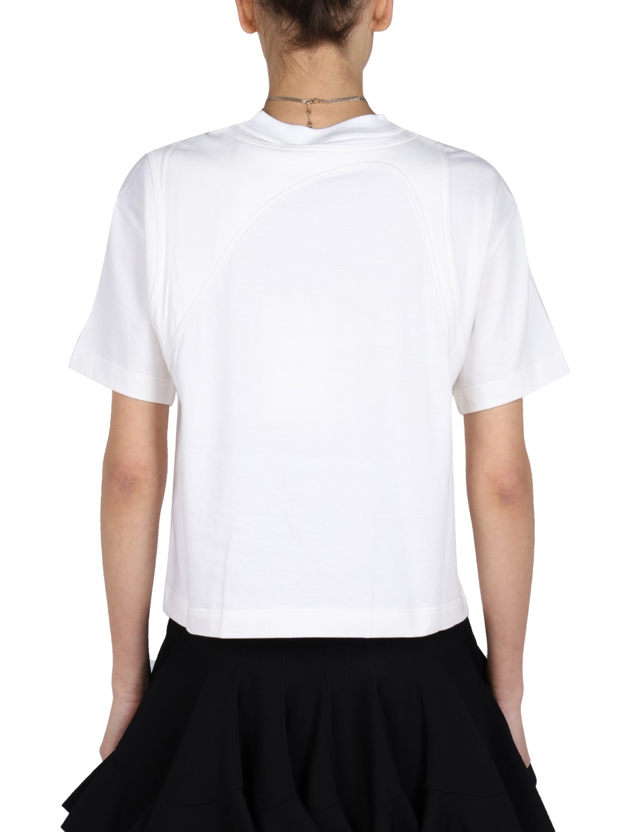 Alexander McQueen CREWNECK T-SHIRT Wit