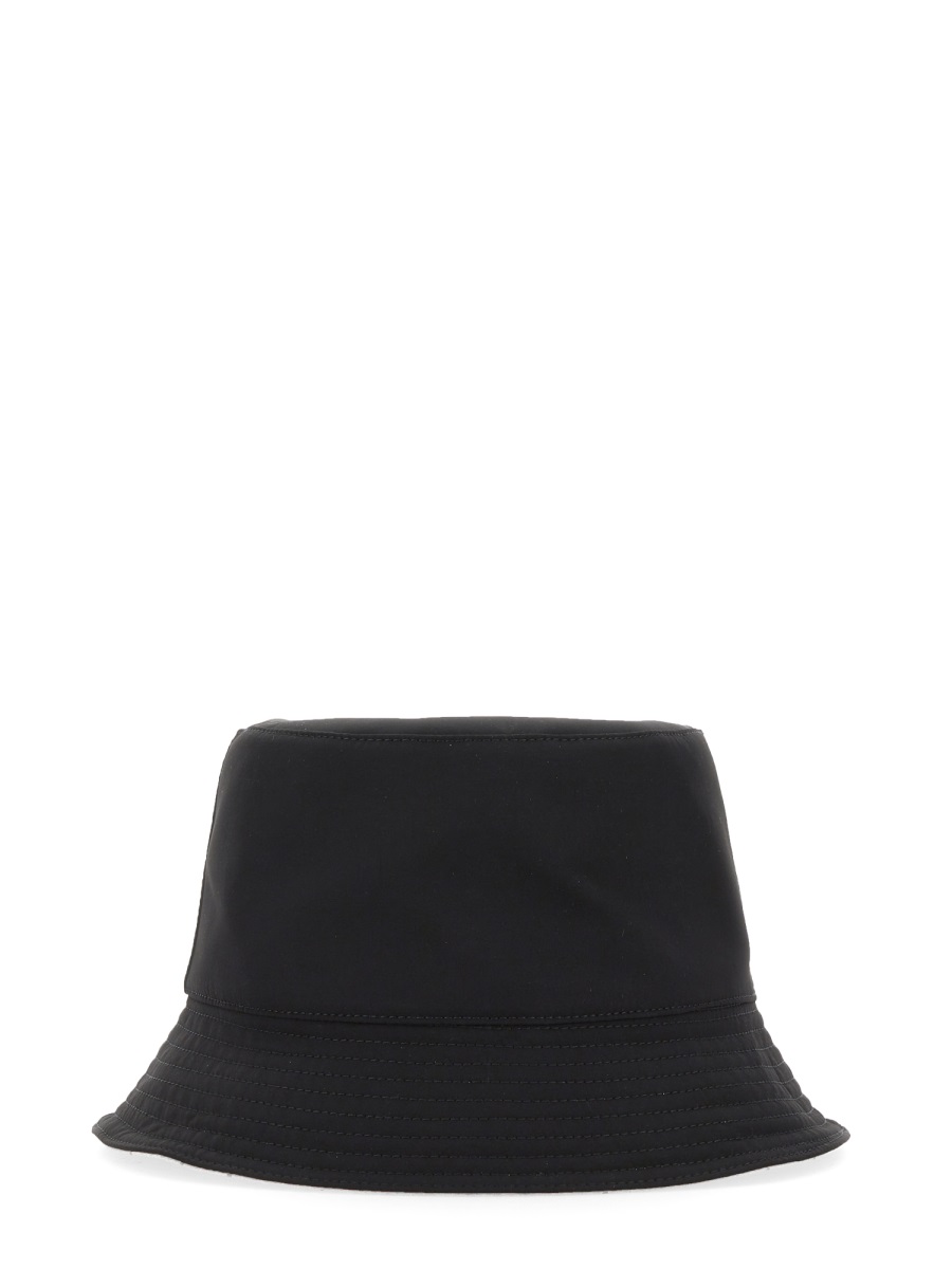 Alexander McQueen REVERSIBLE BUCKET HAT Zwart
