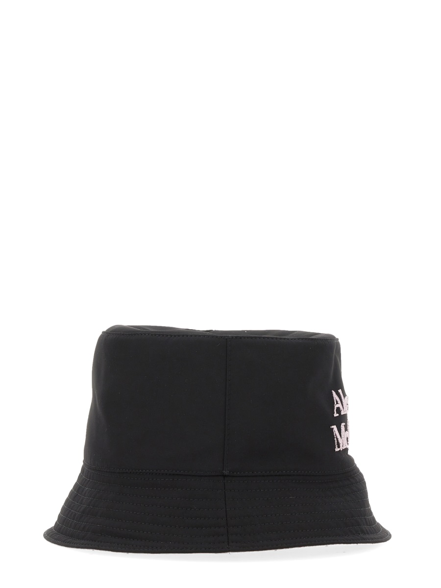 Alexander McQueen REVERSIBLE BUCKET HAT Zwart