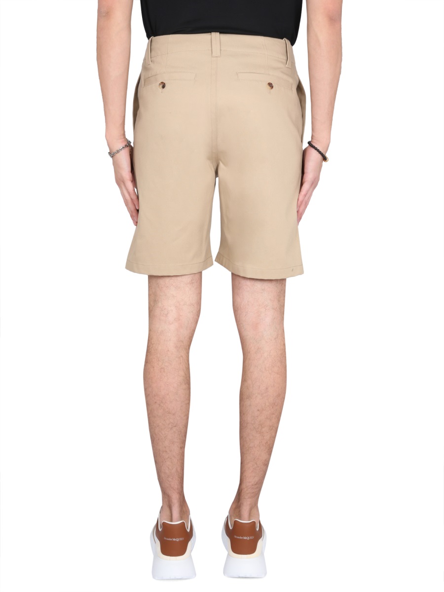 Alexander McQueen BERMUDA CARGO Beige