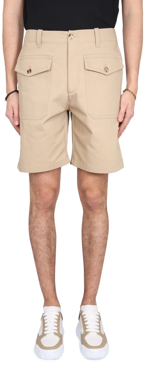 Alexander McQueen BERMUDA CARGO Beige