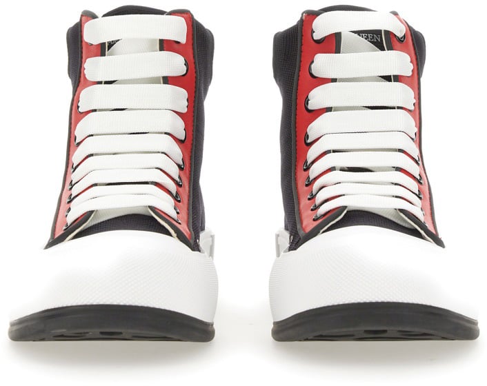 Alexander McQueen SNEAKER WITH LOGO Zwart