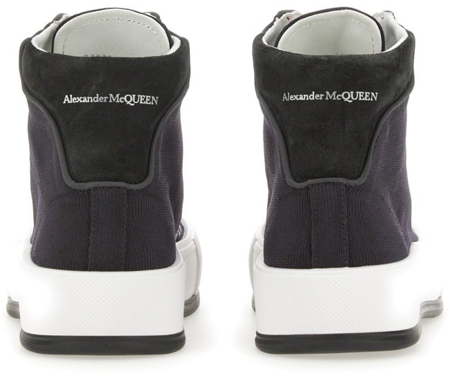 Alexander McQueen SNEAKER WITH LOGO Zwart
