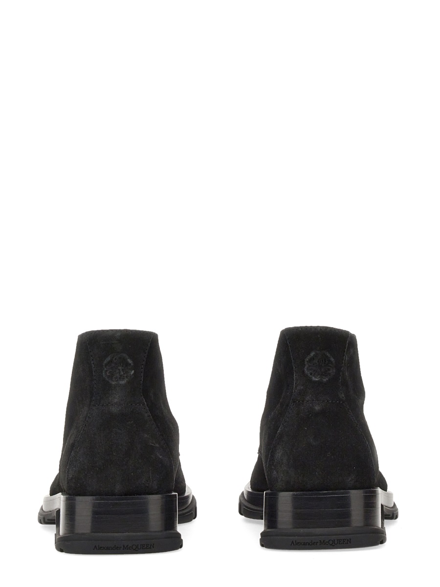 Alexander McQueen SUEDE BOOT Zwart