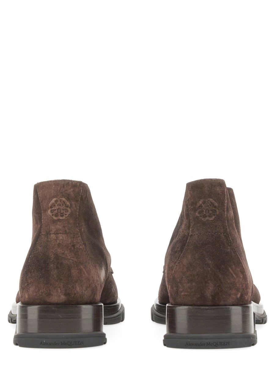 Alexander McQueen SUEDE BOOT Bruin