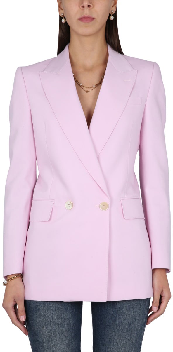 Alexander McQueen DOUBLE-BREASTED JACKET Roze