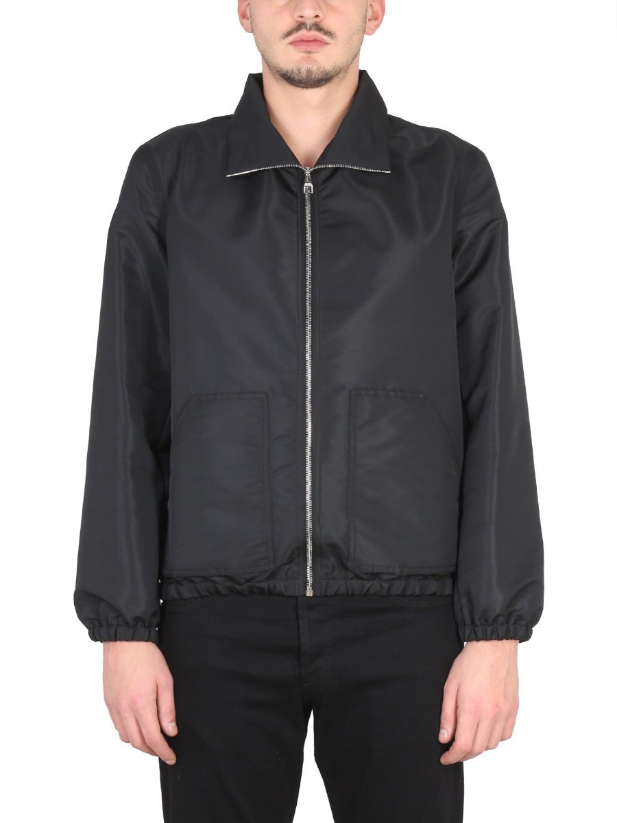 Alexander McQueen JACKET WITH LOGO Zwart
