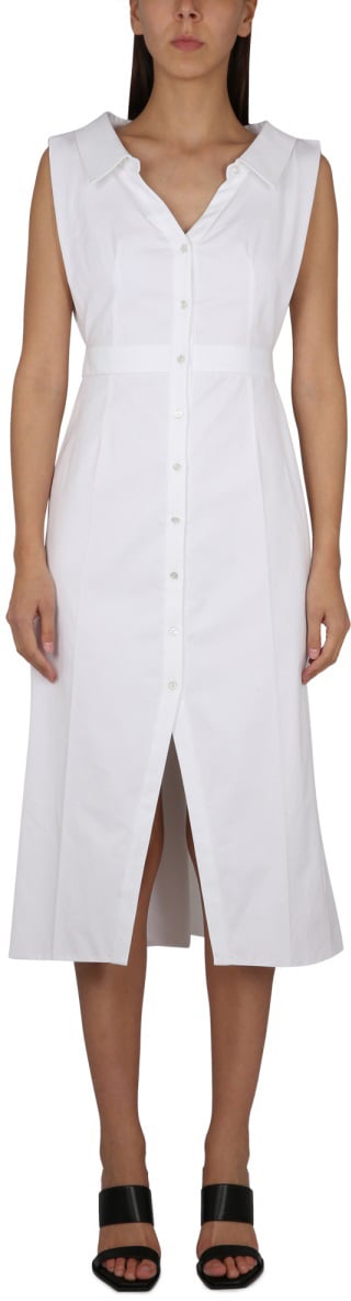 Alexander McQueen COTTON DRESS Wit