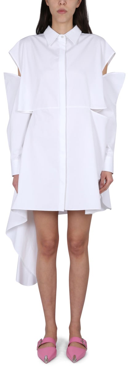 Alexander McQueen DRESS DAY Wit