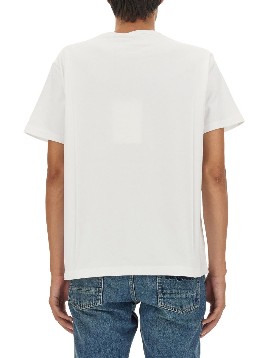 Alexander McQueen SKULL LOGO T-SHIRT Wit