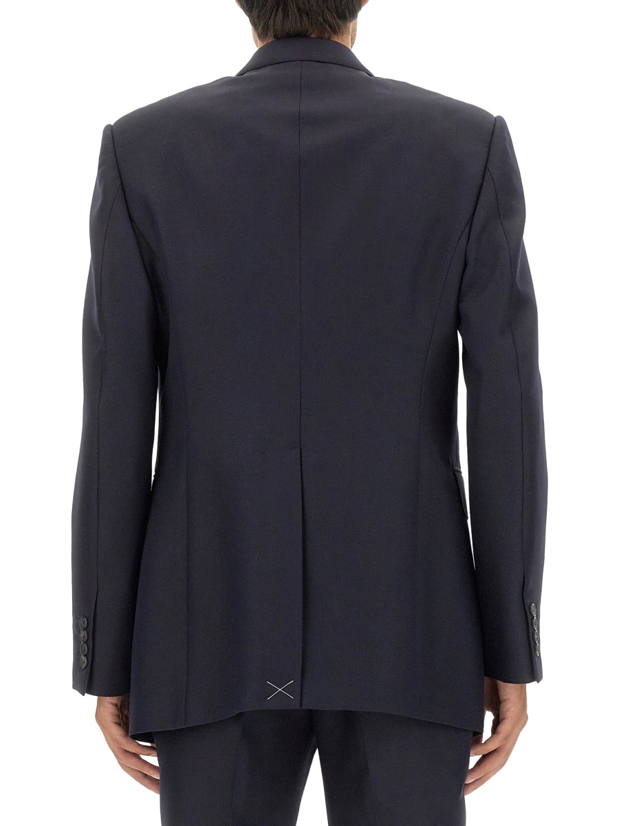 Alexander McQueen DOUBLE-BREASTED JACKET Blauw