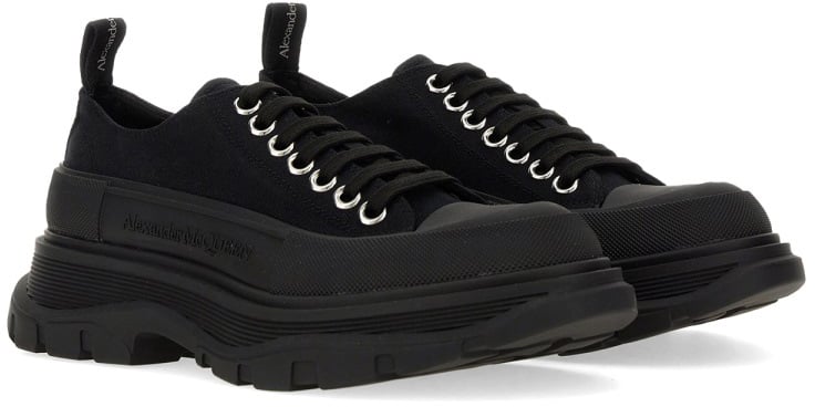 Alexander McQueen "TREAD SLICK" SNEAKER Zwart