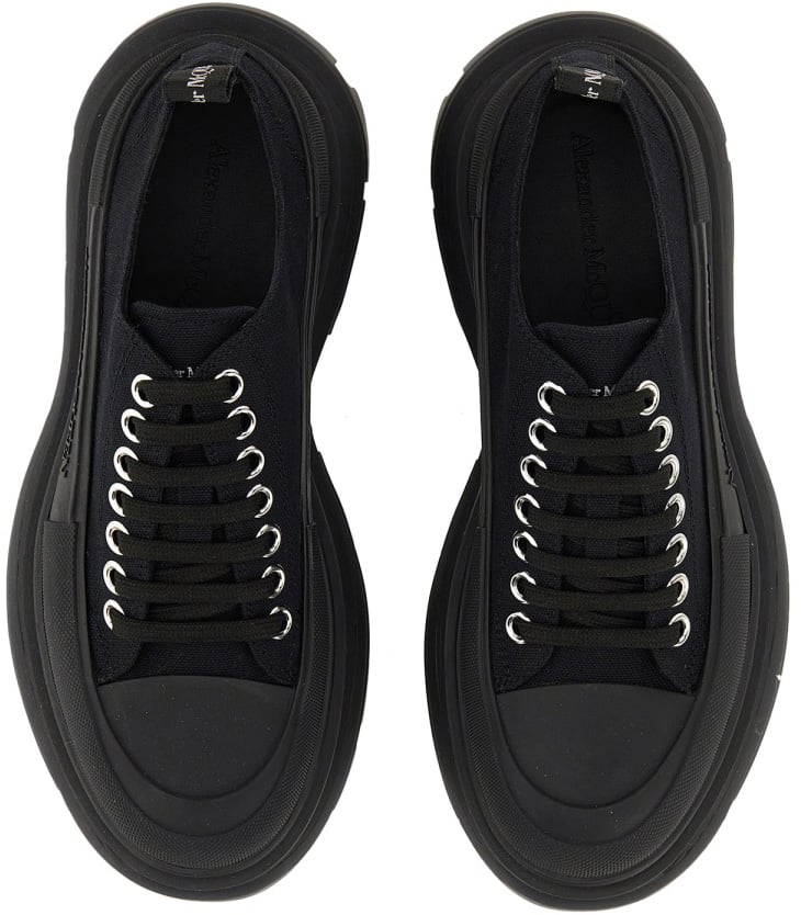 Alexander McQueen "TREAD SLICK" SNEAKER Zwart