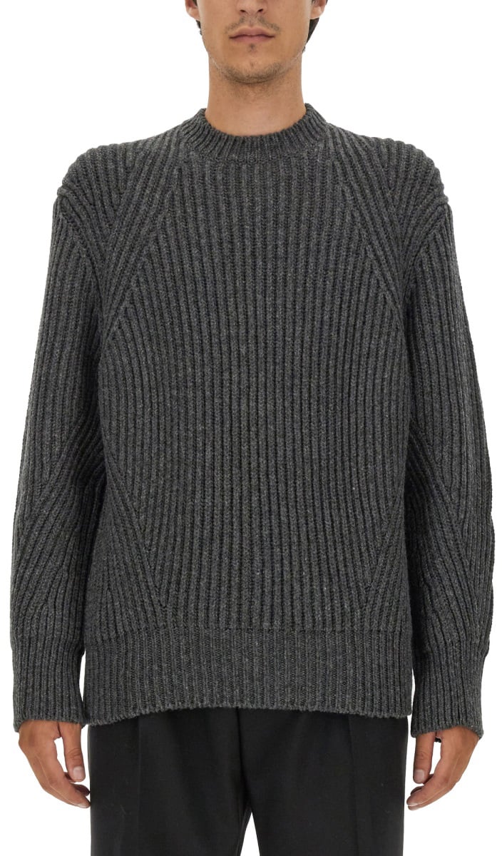 Alexander McQueen WOOL JERSEY. Zwart