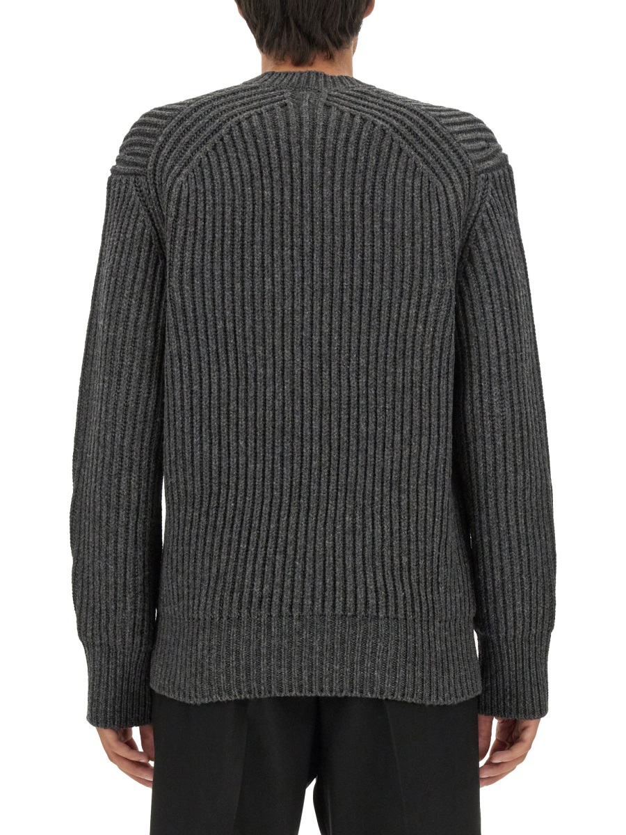Alexander McQueen WOOL JERSEY. Zwart