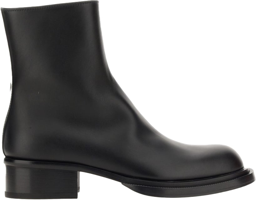 Alexander McQueen CUBAN STACK BOOT Zwart