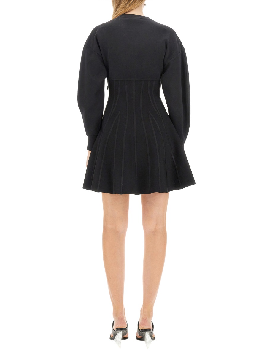 Alexander McQueen MINI DRESS Zwart