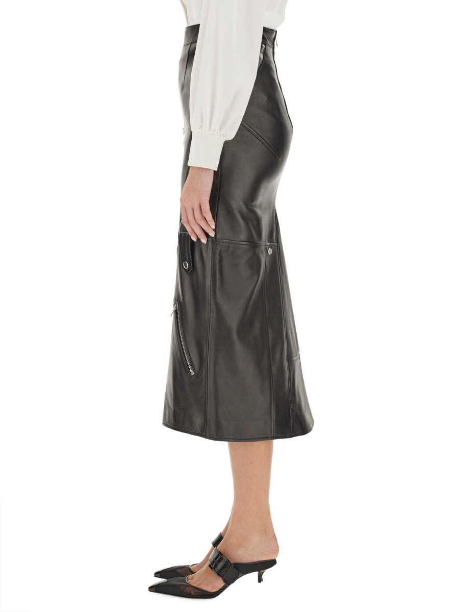 Alexander McQueen MIDI SKIRT Zwart