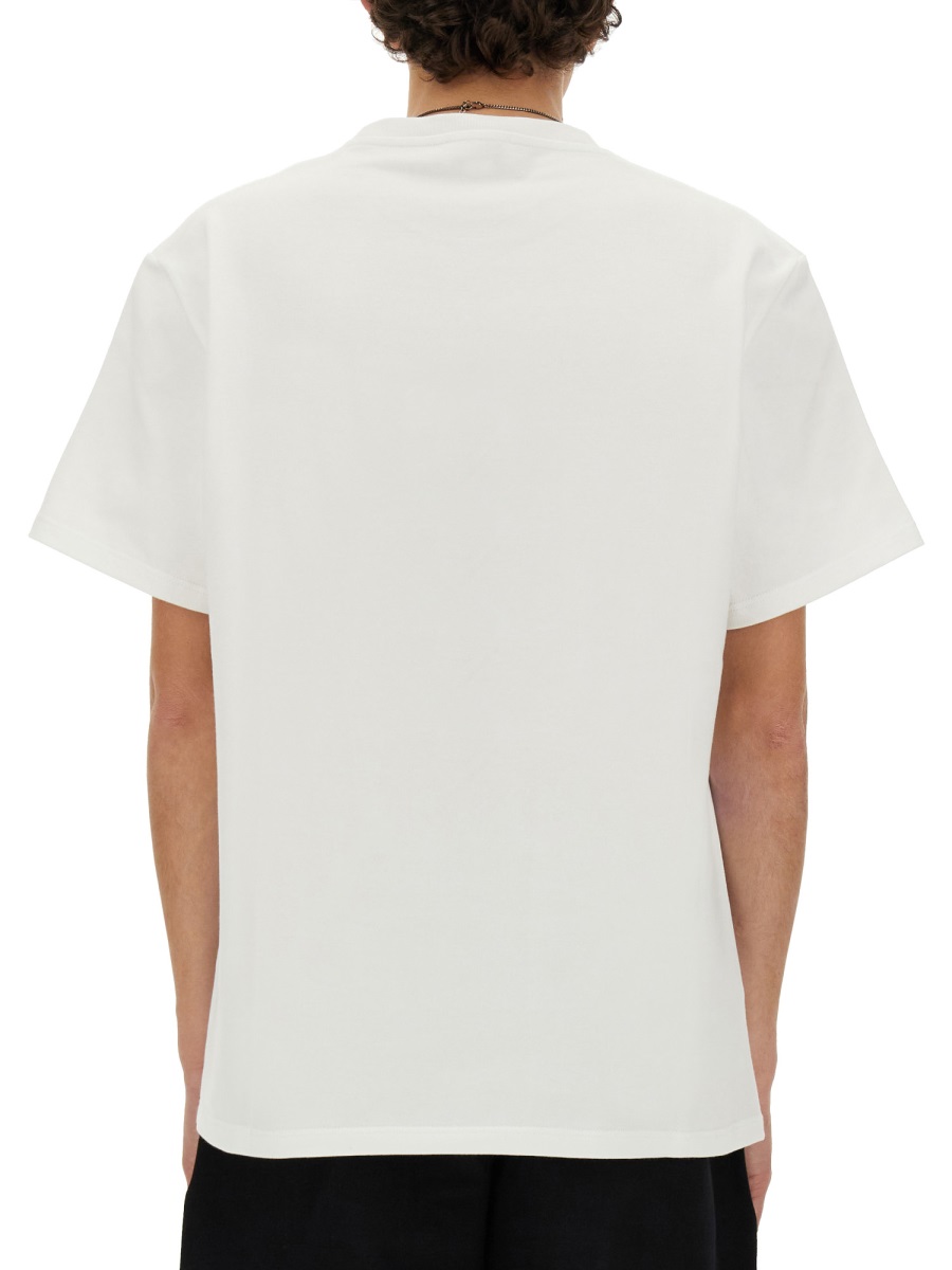 Alexander McQueen T-SHIRT WITH LOGO Wit