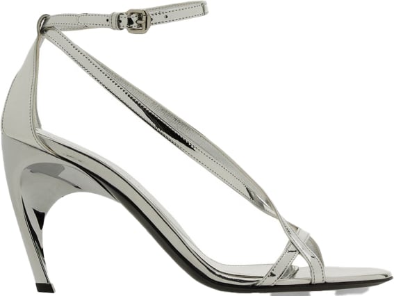 Alexander McQueen SANDAL "ARMADILLO" Zilver