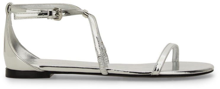 Alexander McQueen STRAPPY SANDAL Zilver