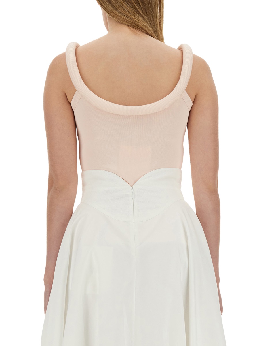 Alexander McQueen TOPS WITH LOGO Roze