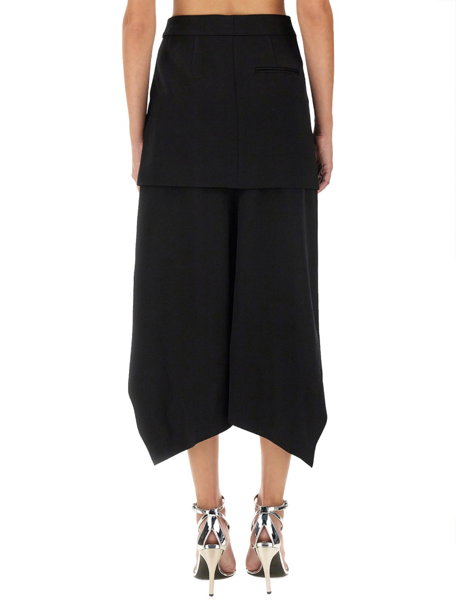 Alexander McQueen ASYMMETRICAL SKIRT Zwart