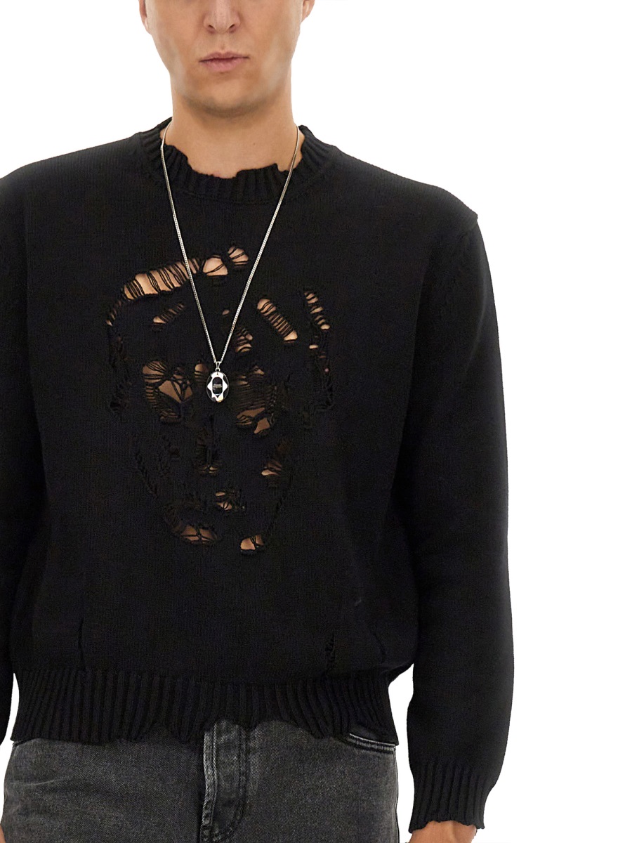 Alexander McQueen "SKULL" SHIRT Zwart