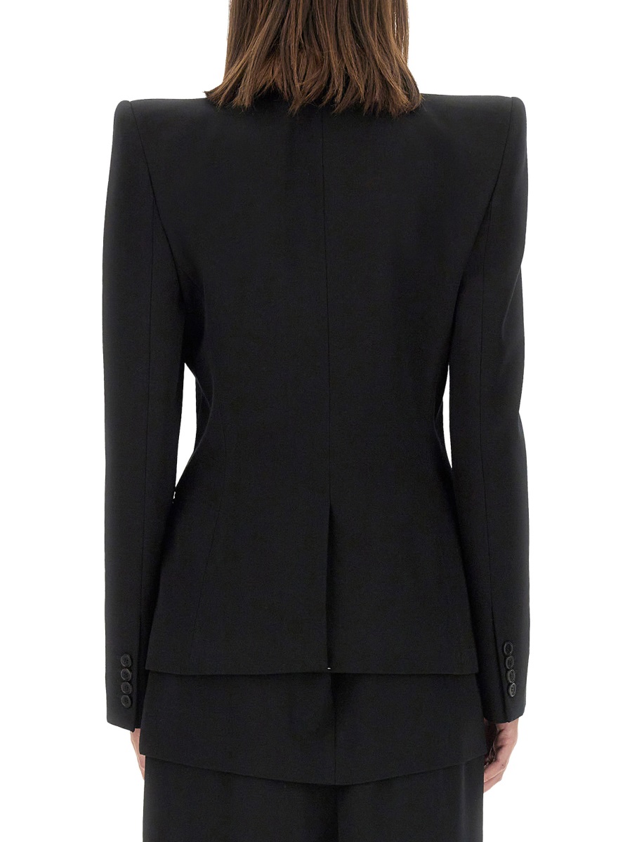 Alexander McQueen WOOL JACKET Zwart