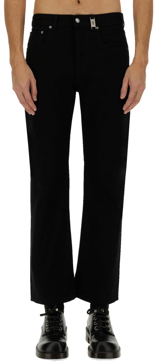 Alexander McQueen STRAIGHT LEG JEANS Zwart