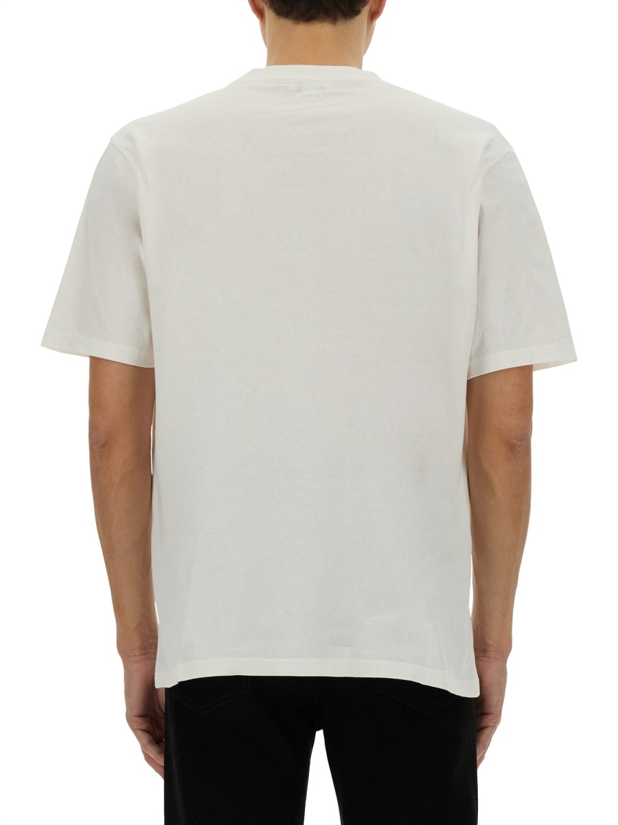 Alexander McQueen T-SHIRT WITH PRINT Wit