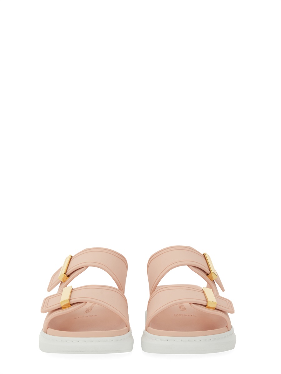 Alexander McQueen OVERSIZE HYBRID SANDAL Roze
