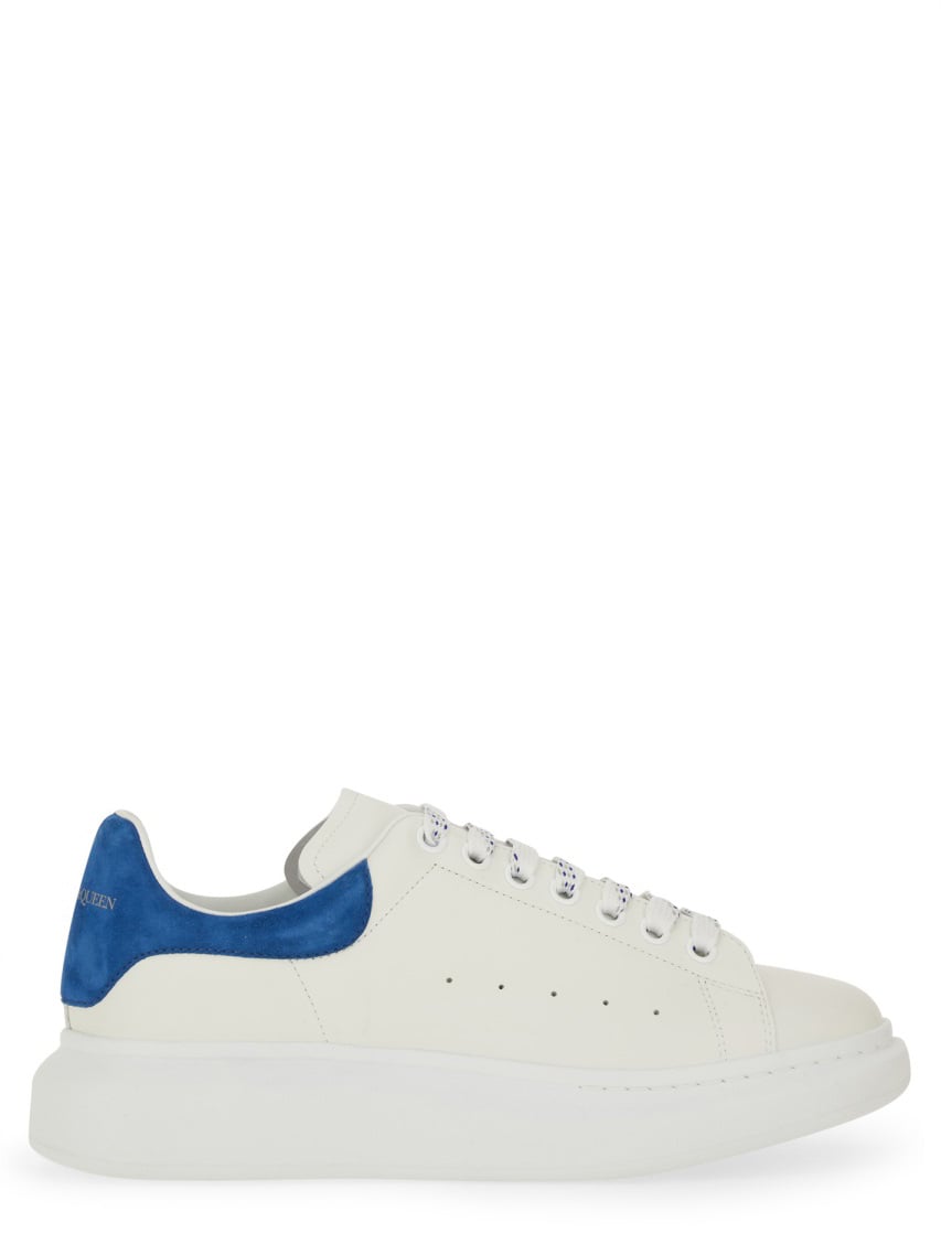 Alexander McQueen OVERSIZED LEATHER SNEAKER Wit