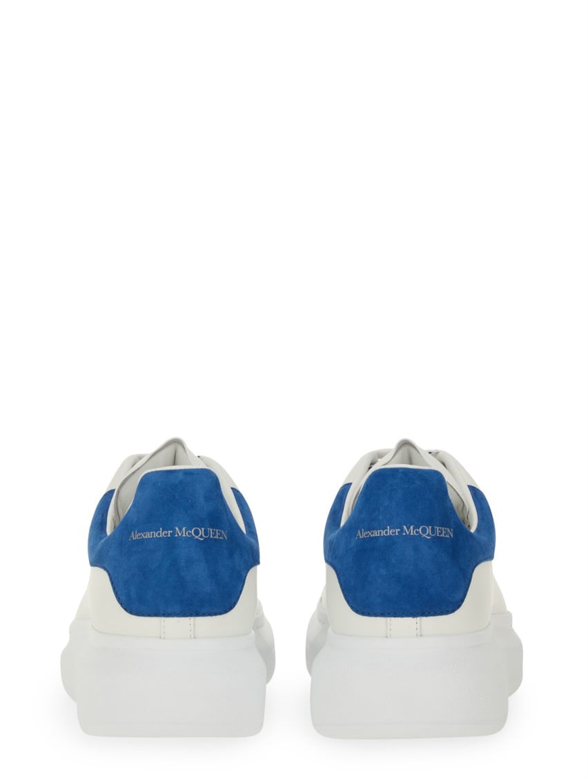Alexander McQueen OVERSIZED LEATHER SNEAKER Wit