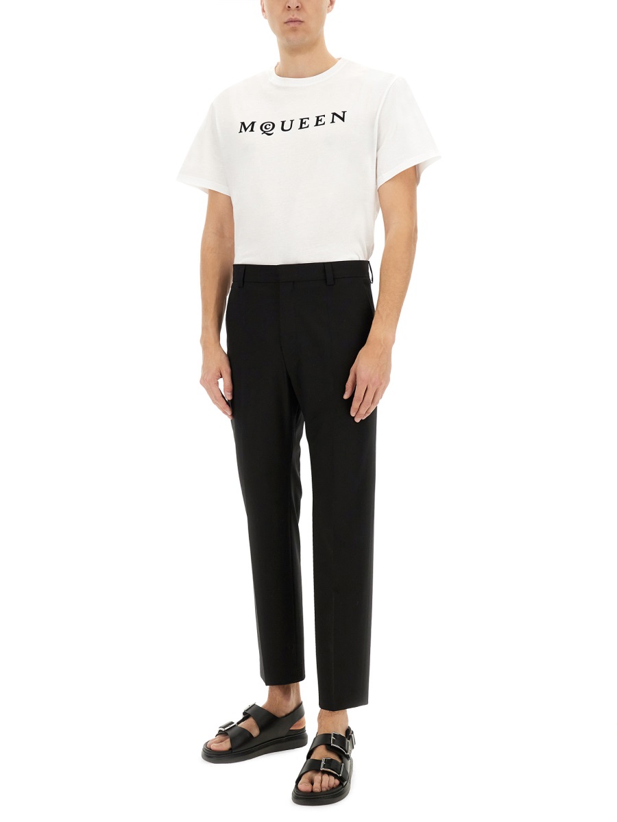Alexander McQueen JERSEY T-SHIRT Wit