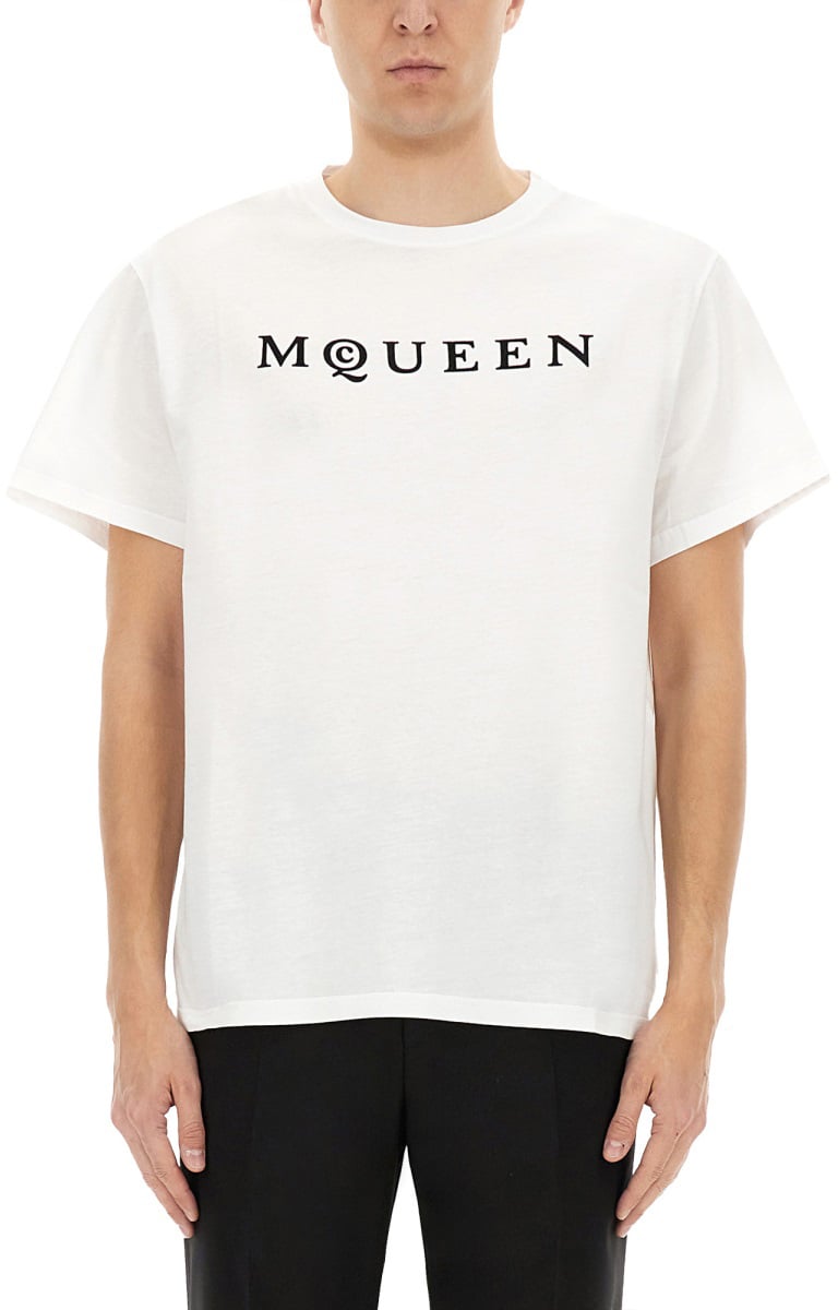 Alexander McQueen JERSEY T-SHIRT Wit