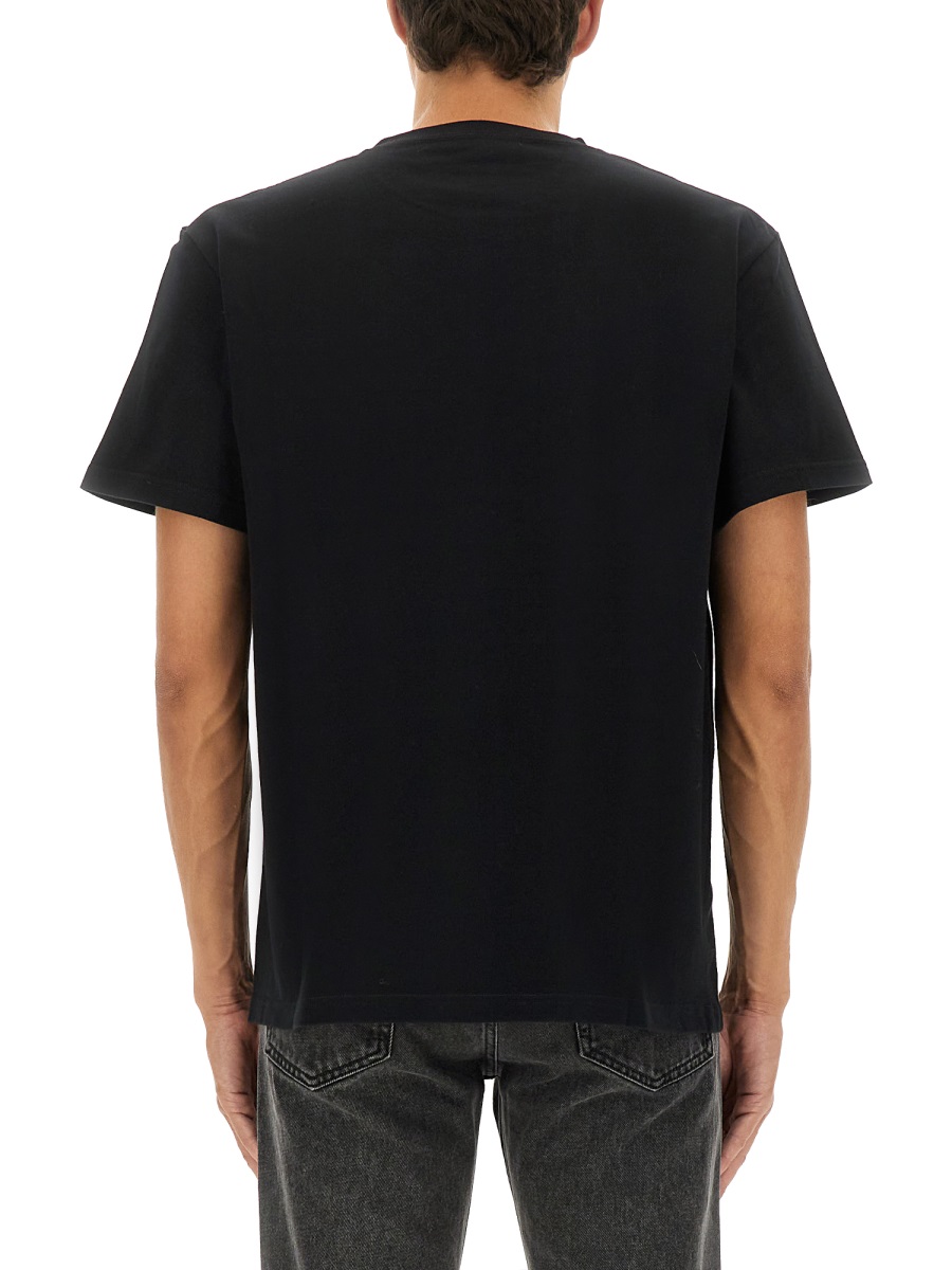 Alexander McQueen T-SHIRT WITH LOGO Zwart
