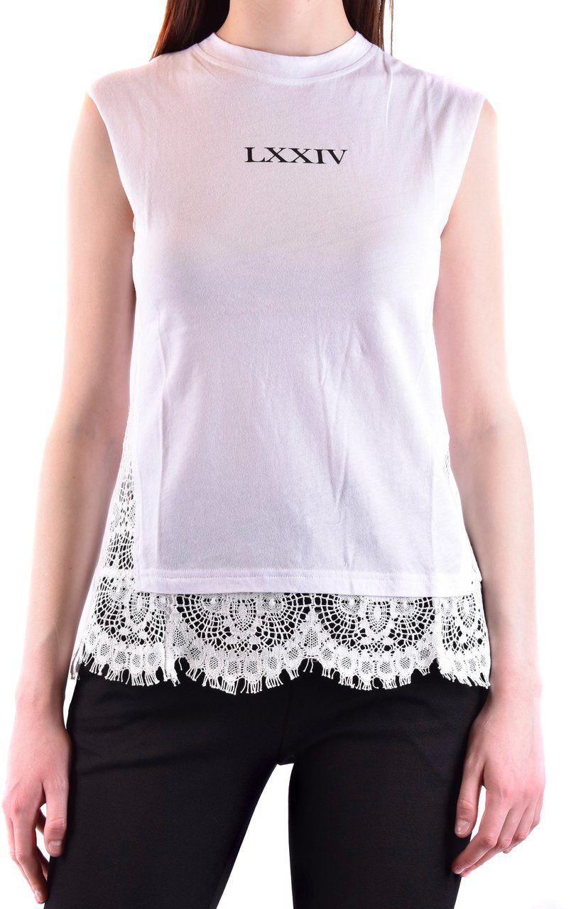 Alexander McQueen Tshirt Short Sleeves White Wit