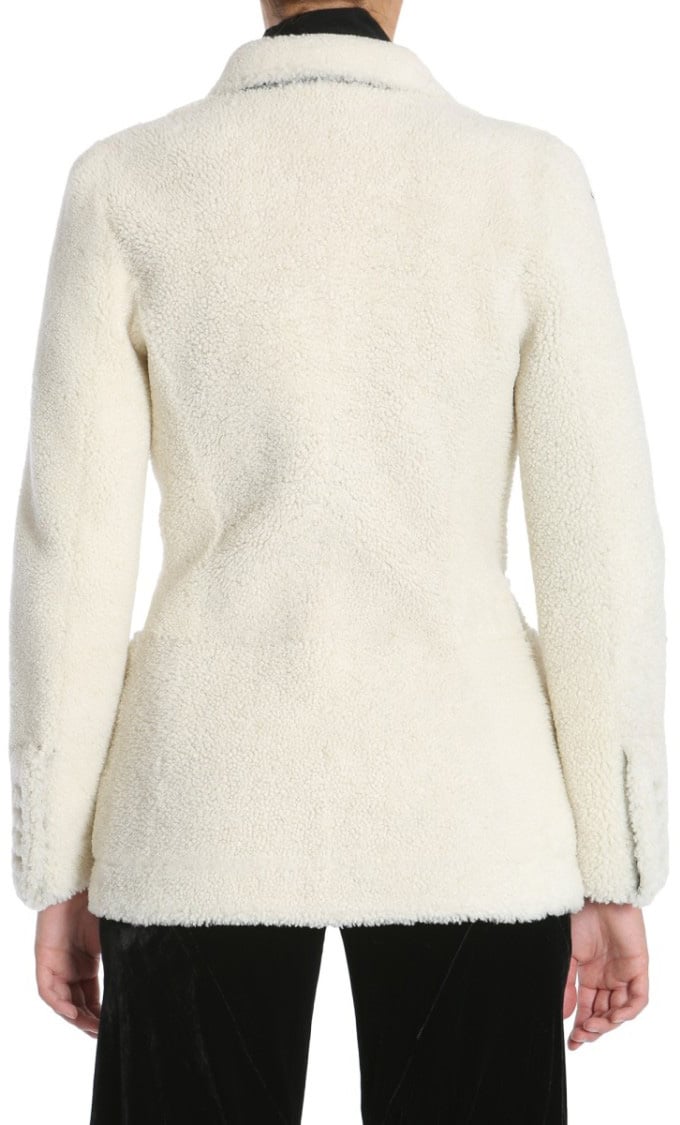Alexander McQueen Double Breasted Coat Grijs
